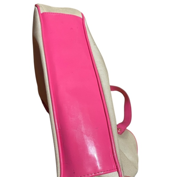 Victoria Secret Tote Bag Side Pockets and Snap Closure - Picture 5 of 6